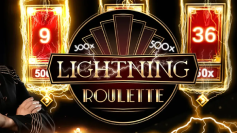 Lightning Roulette, live roulette di Evolution